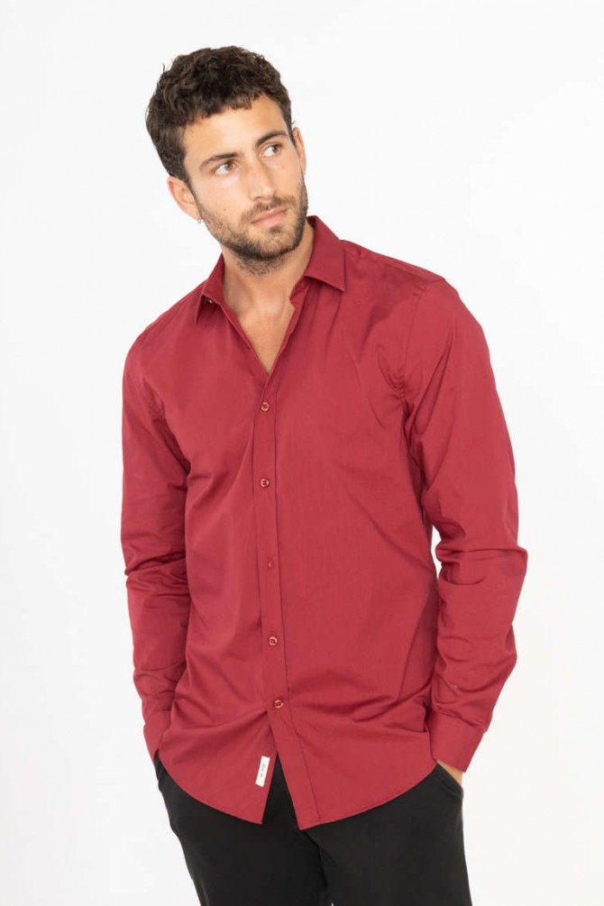 Chemise cintrée en STRETCH