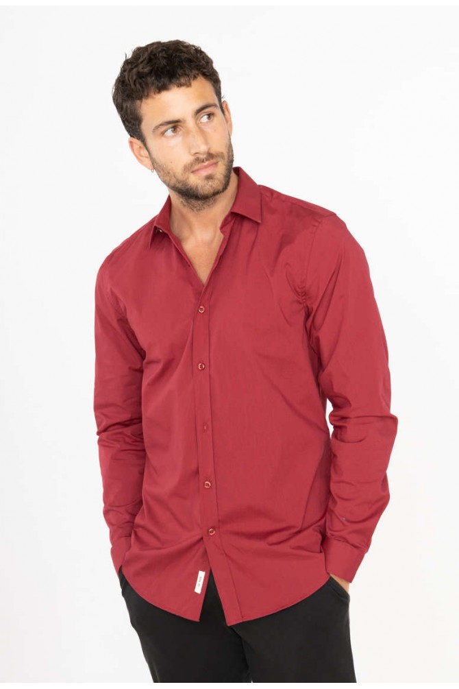 Chemise cintrée en STRETCH