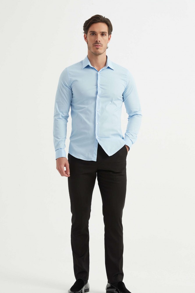 Chemise en stretch