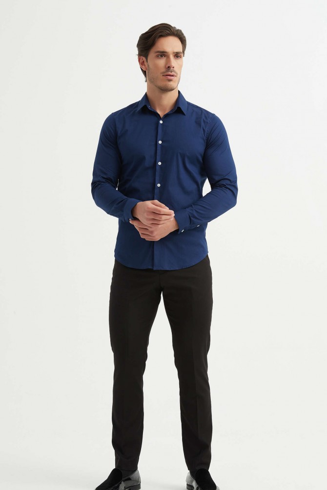 Chemise en stretch